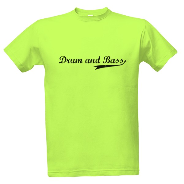 Tričko s potiskem Drum and Bass N